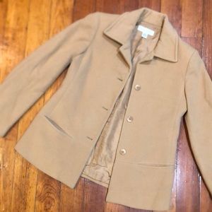 Cashmere blend pea coat